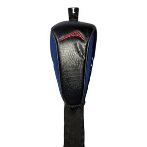 Acuity Golf Club Driver Headcover Head Cover Black Blue White Red with Tag EUC